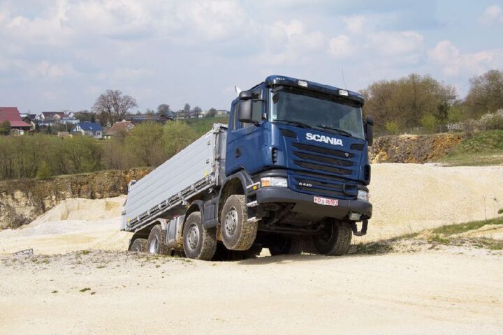Dump Truck Test with the Scania G 440